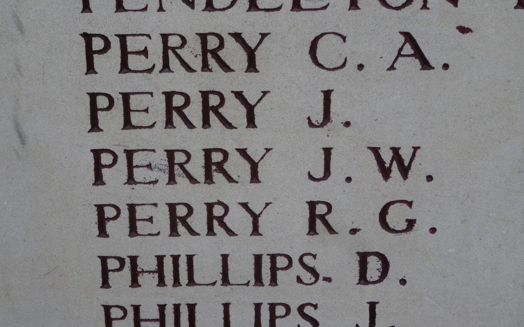 Remembrance – John William (Jack) Perry