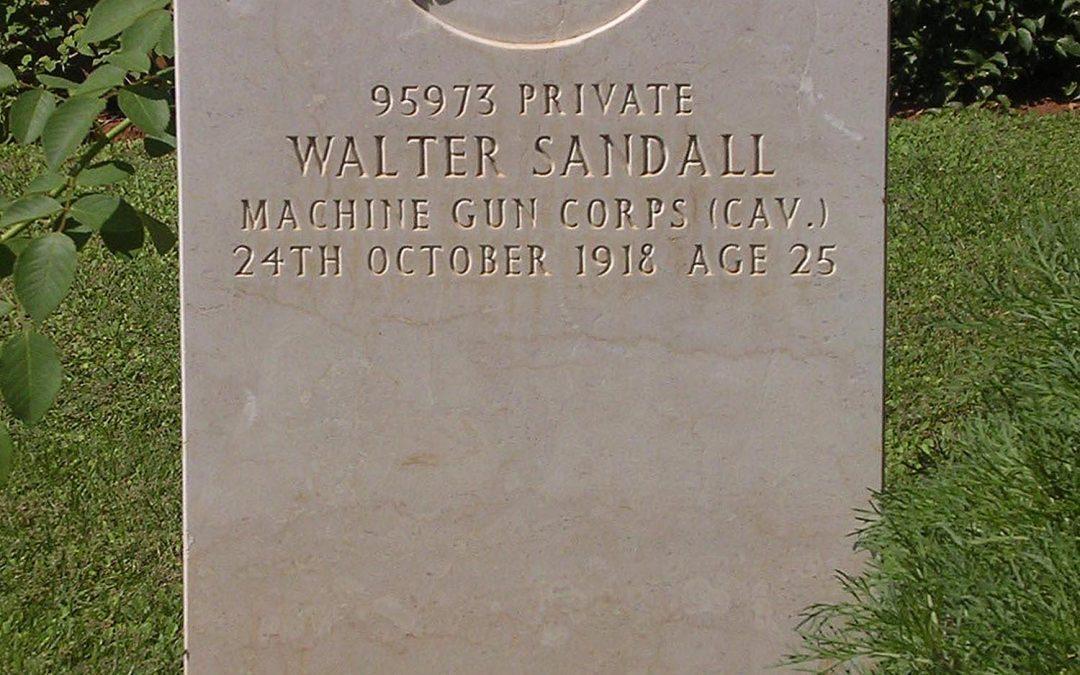Remembrance – Walter Sandall