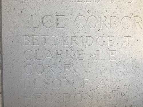 Joseph Edward Clarke 500