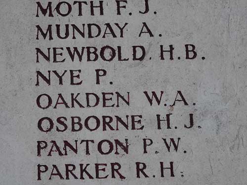 William Arthur Oakden 500