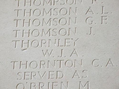 William Jonas Albert Thornley 500