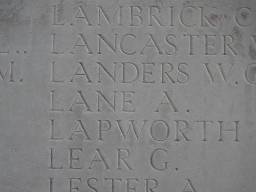 Arthur William Lane 500
