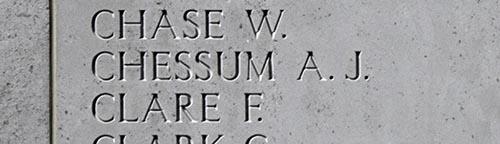 Alfred James Chessum 500