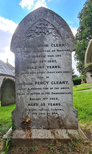 Herbert Percy Cleary Grave 500